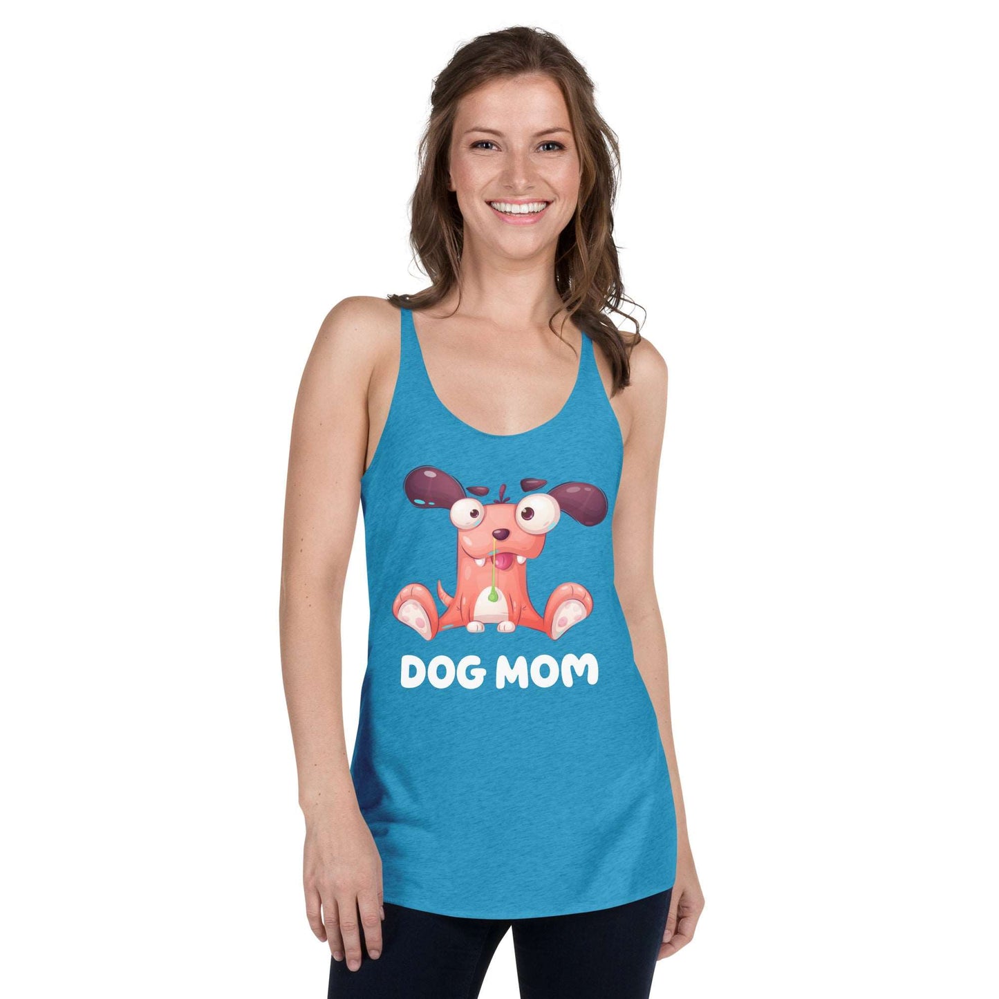Dog Mom Women's Racerback Tank