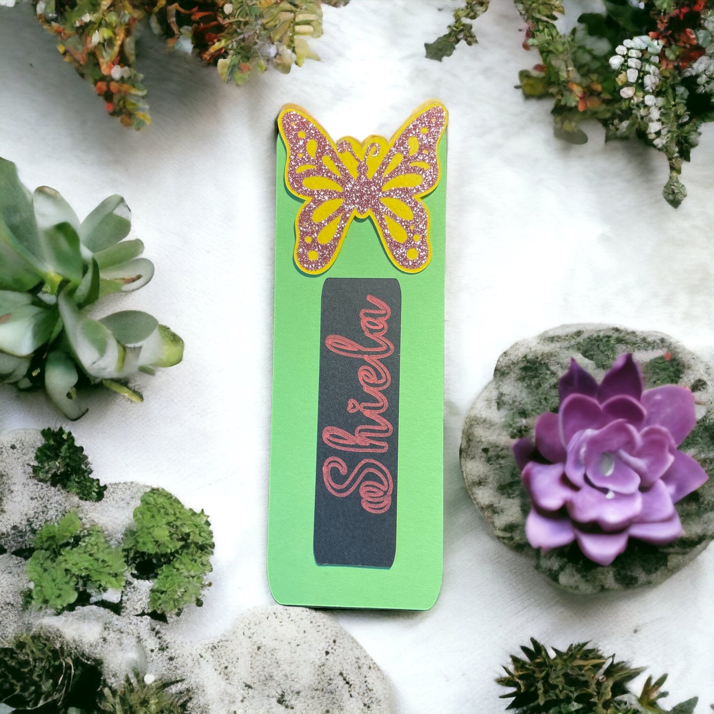 Customizable Butterfly Bookmarks