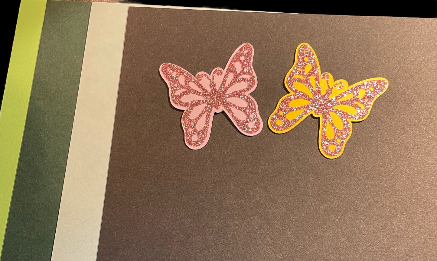 Customizable Butterfly Bookmarks