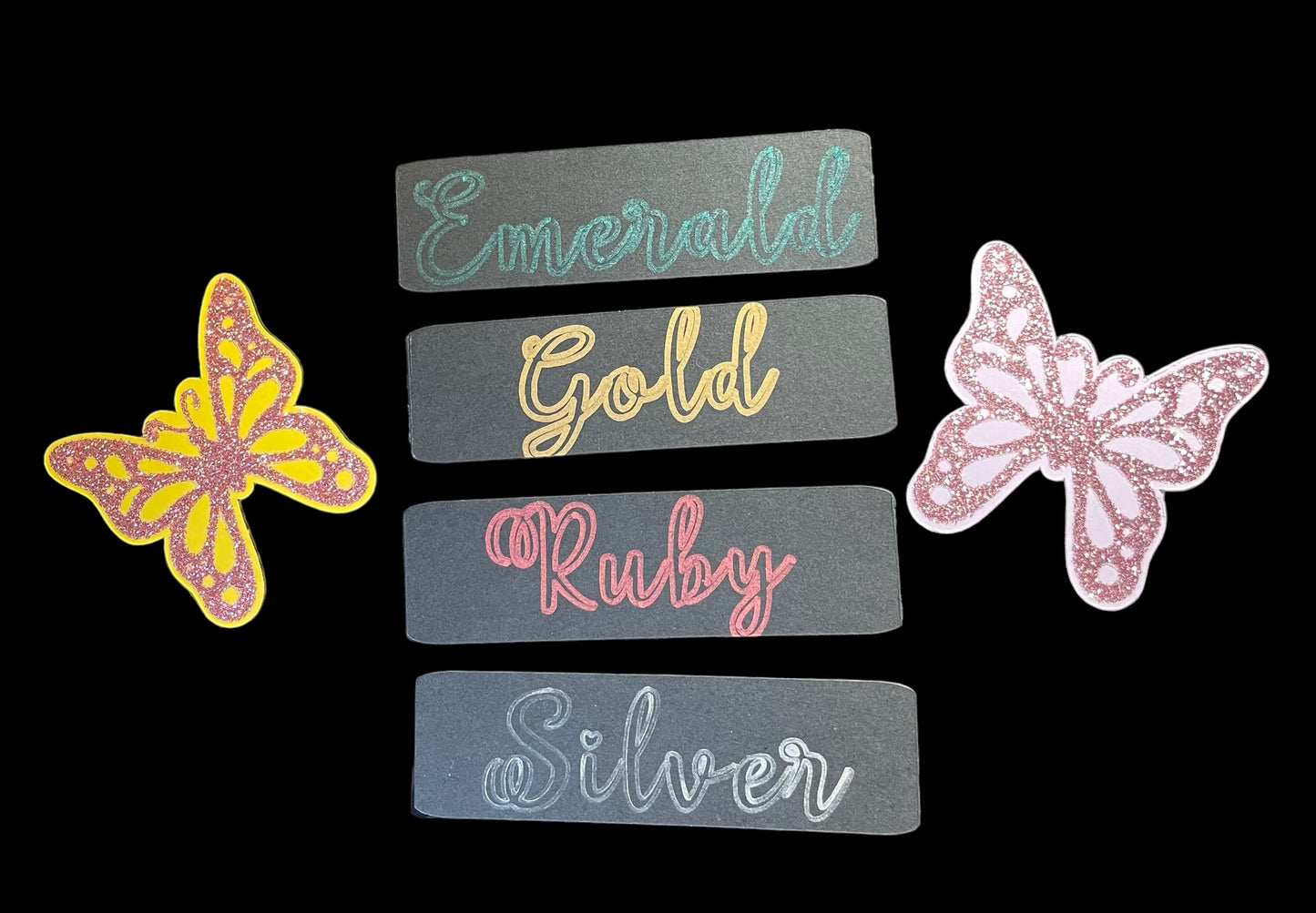 Customizable Butterfly Bookmarks