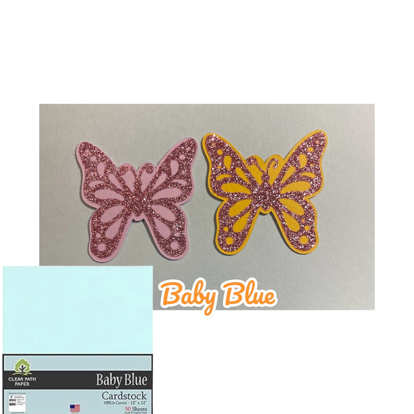 Customizable Butterfly Bookmarks