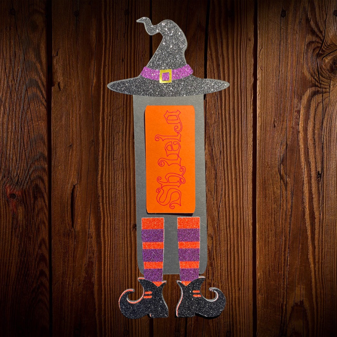 Customizable witchy bookmark