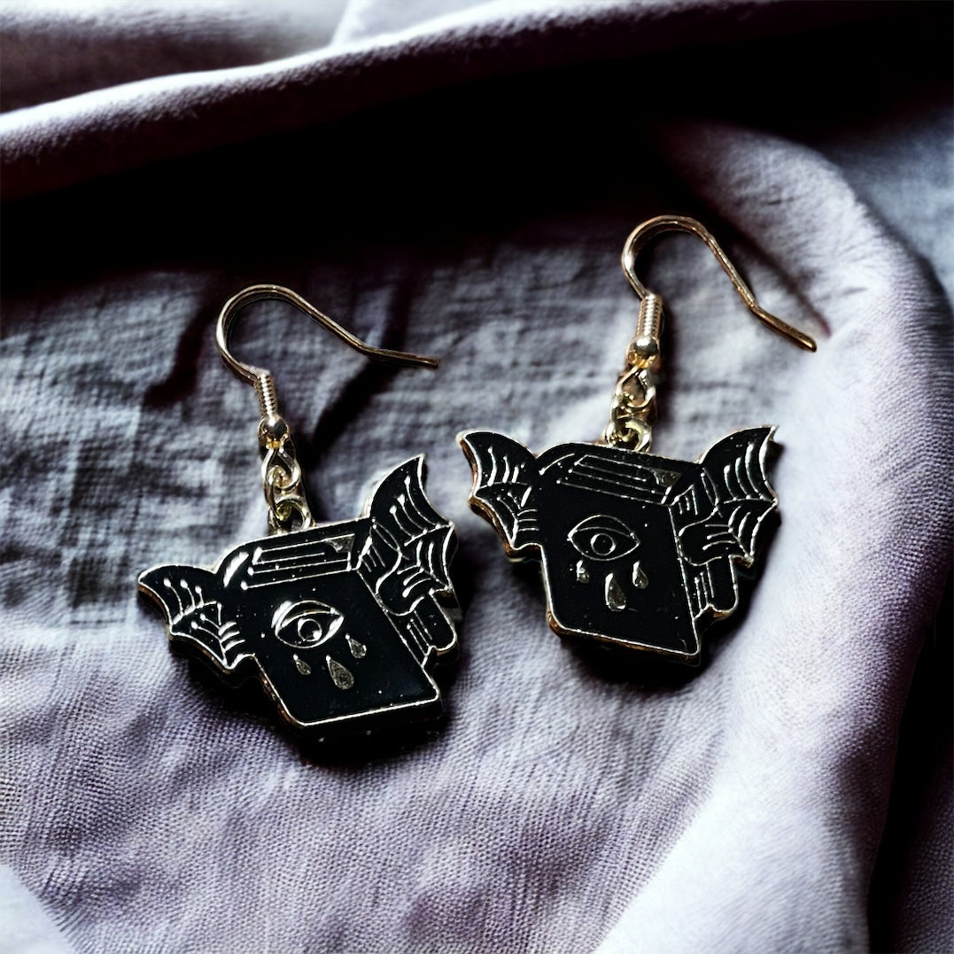 Halloween charm earrings