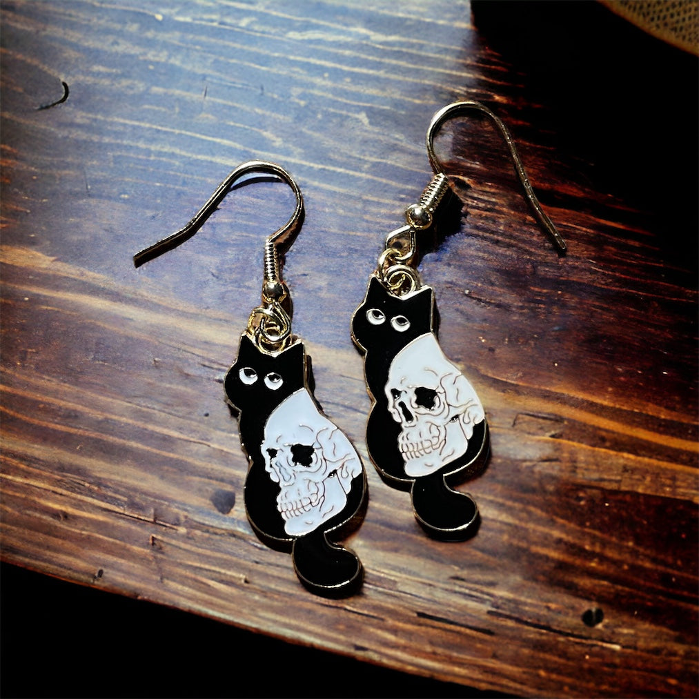 Halloween charm earrings