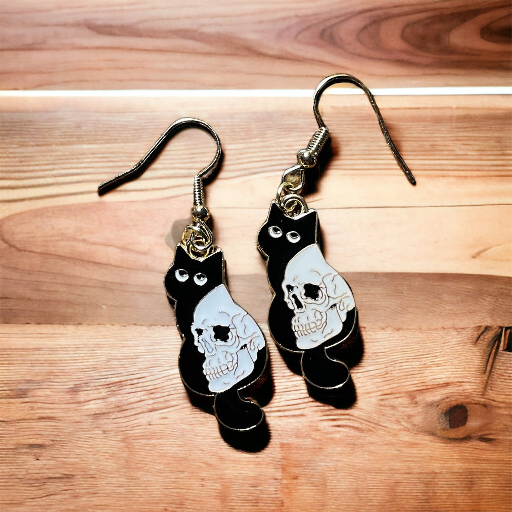 Halloween charm earrings