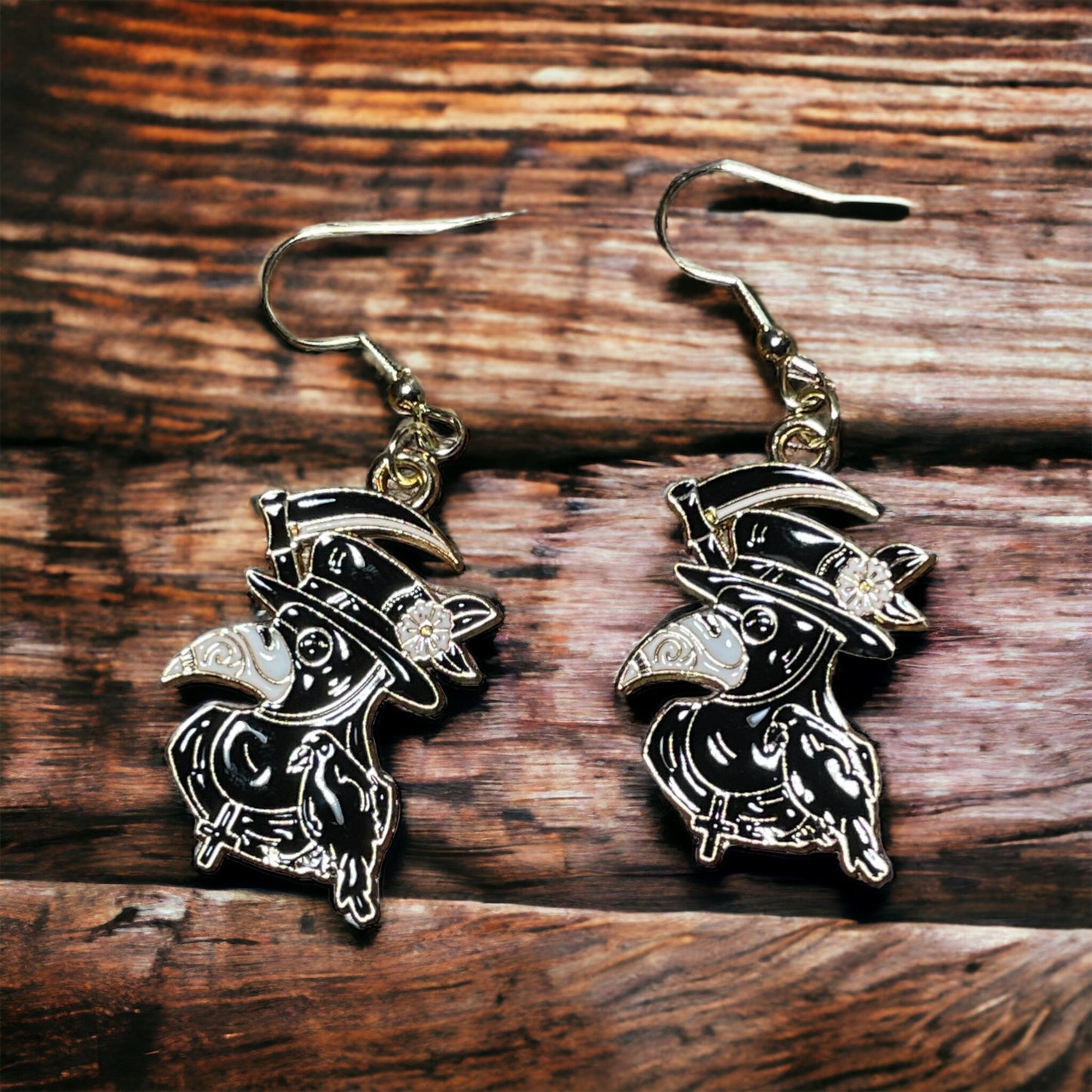 Halloween charm earrings