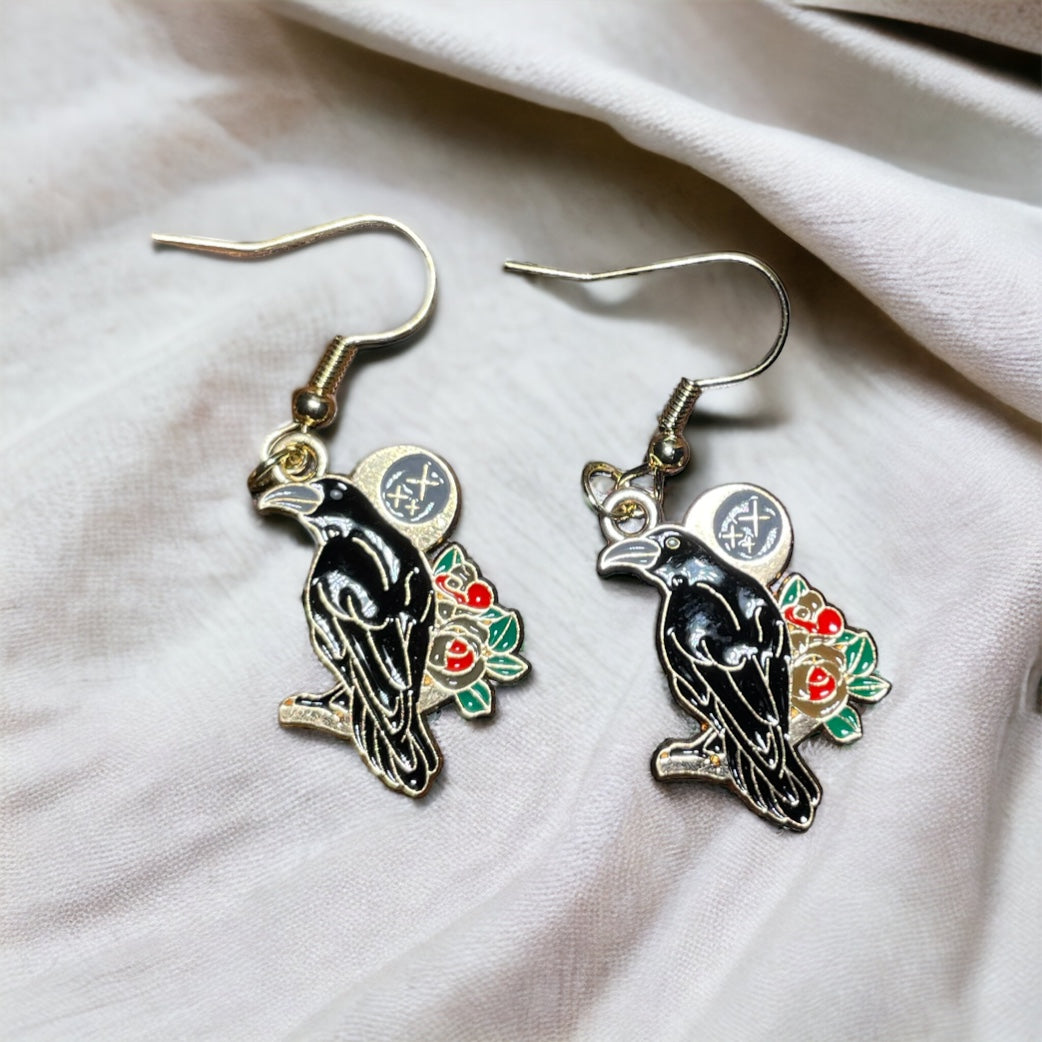 Halloween charm earrings