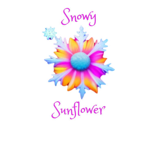 Snowy Sunflower