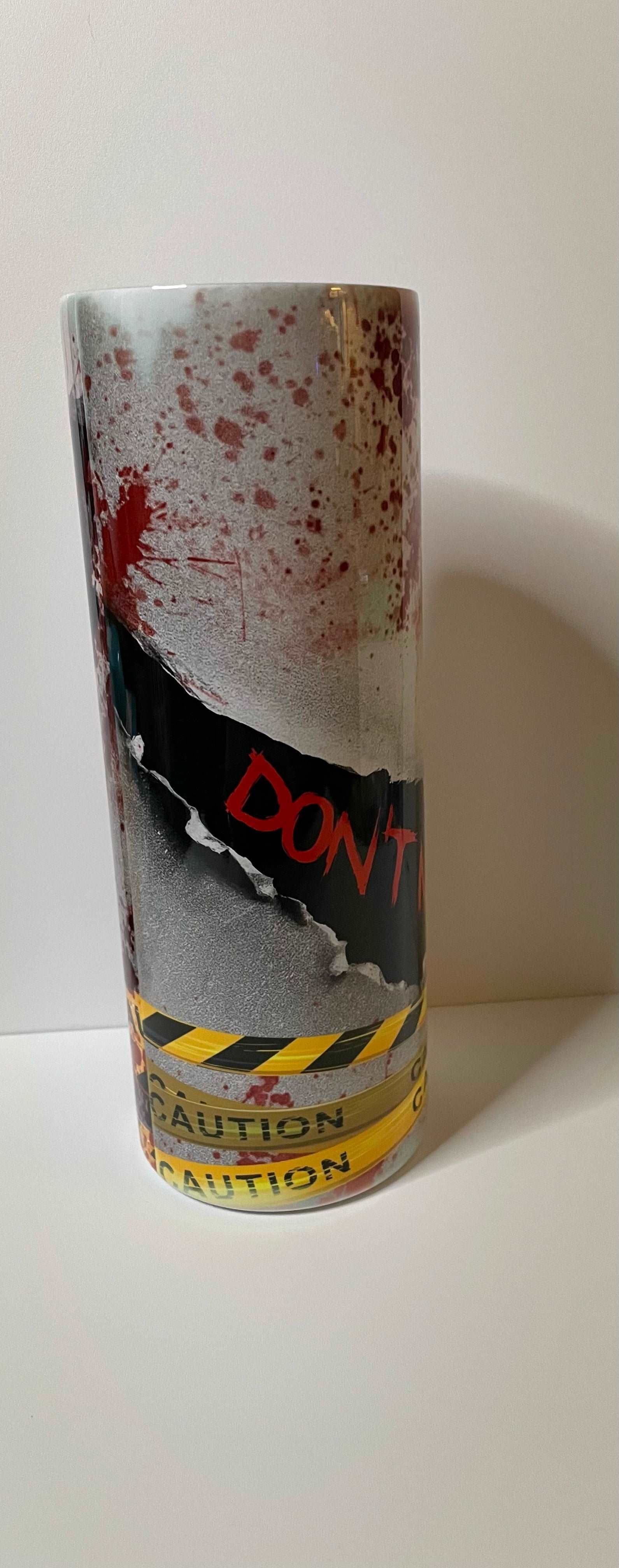 Crime Scene Don’t Mess With Me 20 oz tumbler