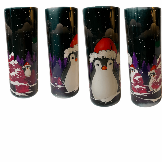 Festive Penguin 20 oz tumbler