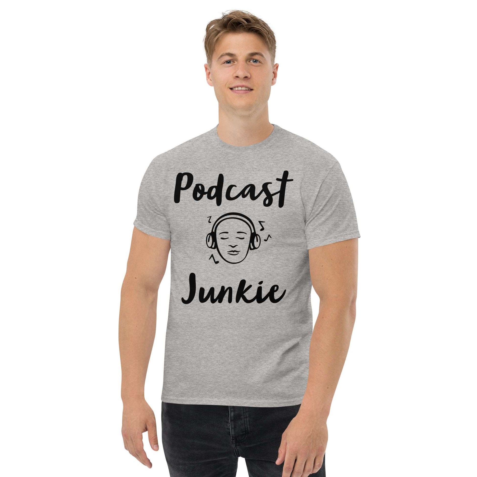 Podcast Junkie Men's classic tee