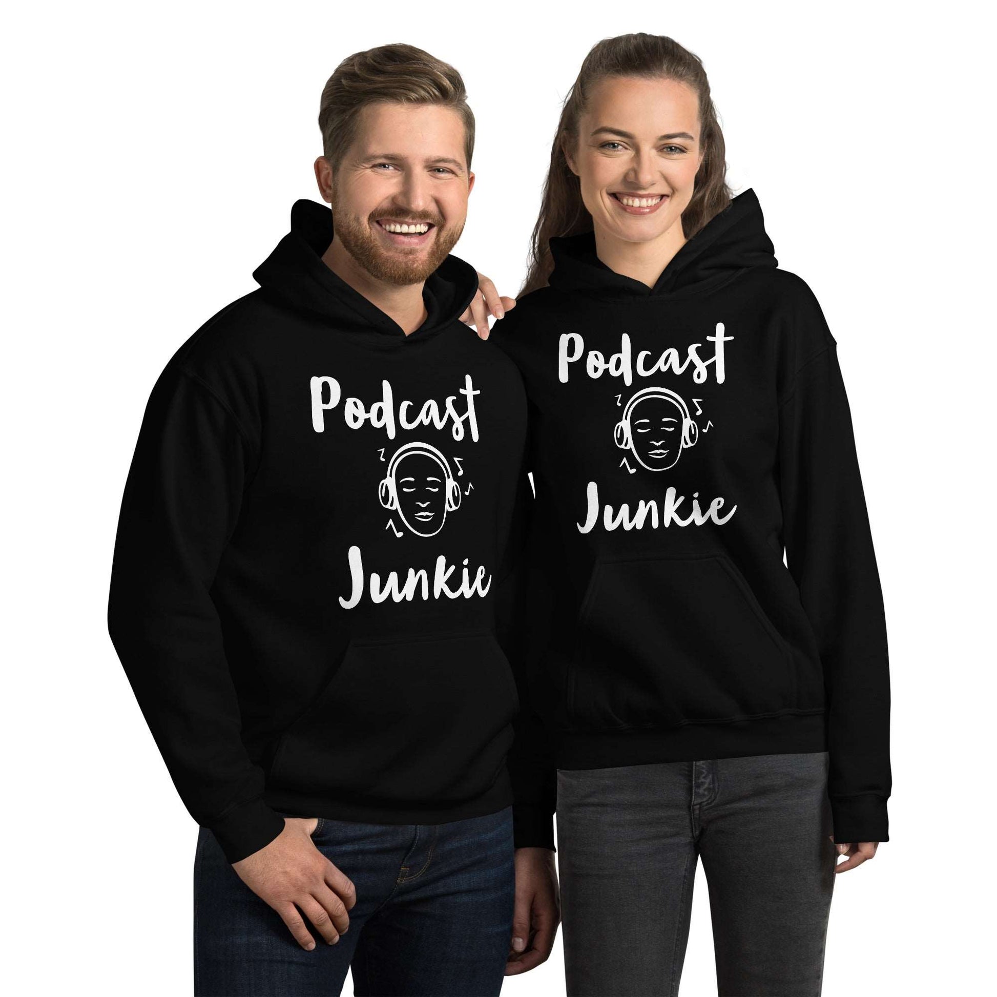 Podcast Junkie Unisex Hoodie