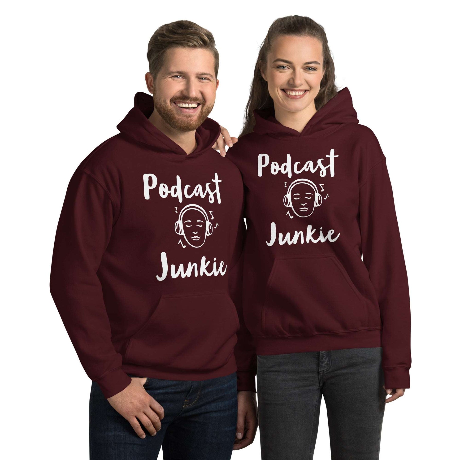 Podcast Junkie Unisex Hoodie