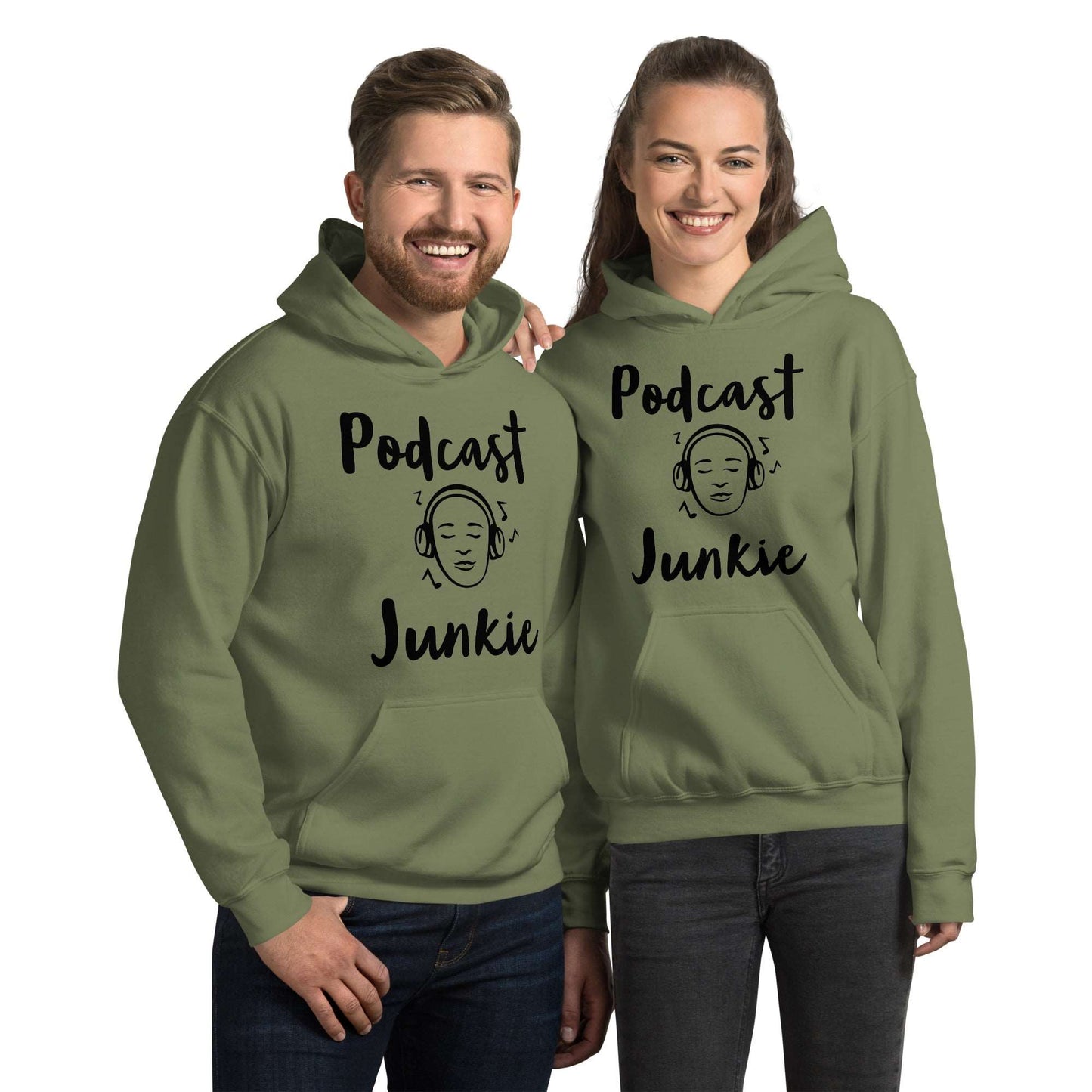 Podcast Junkie Unisex Hoodie