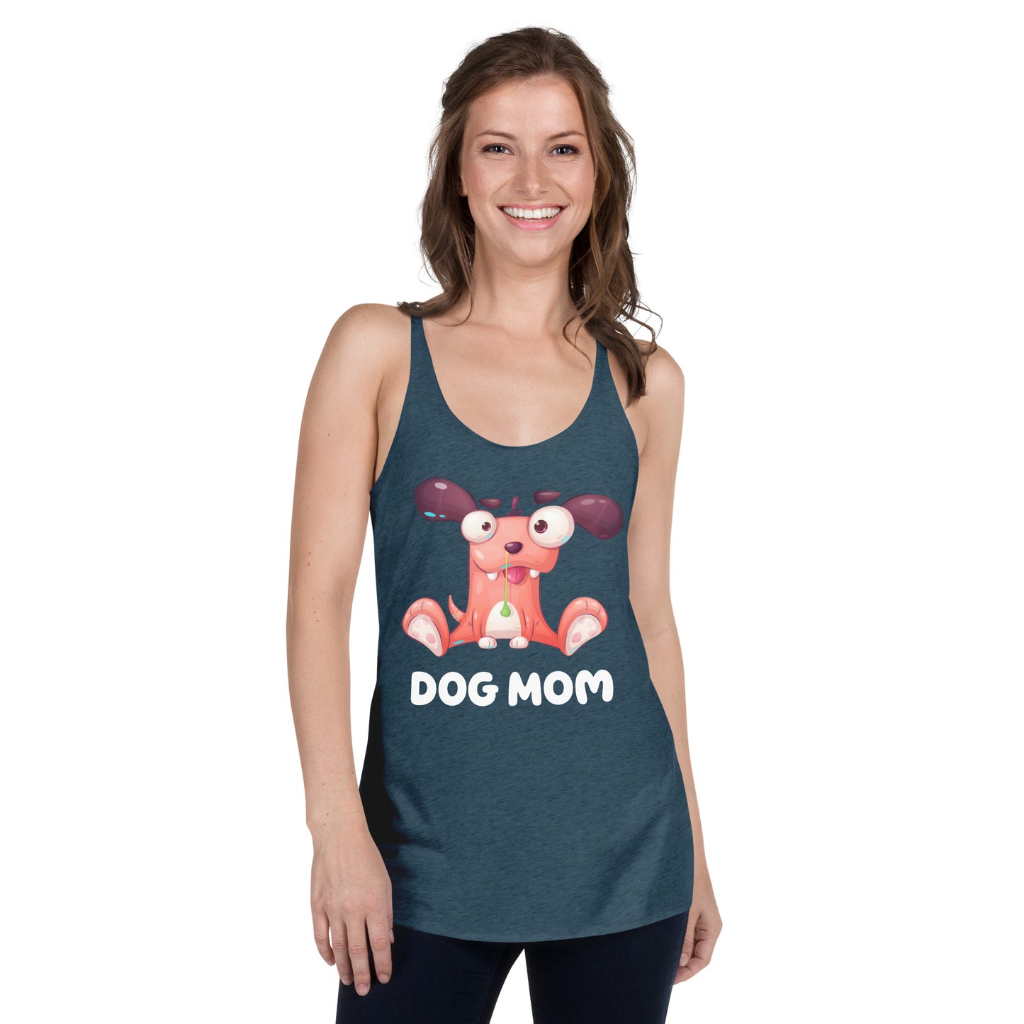 Dog Mom Women's Racerback Tank