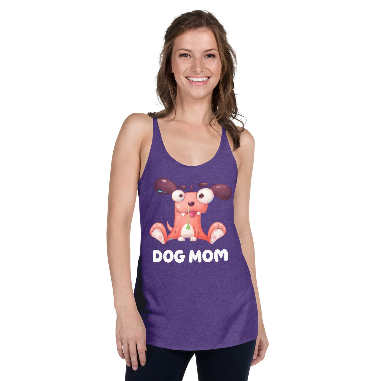 Dog Mom Women's Racerback Tank