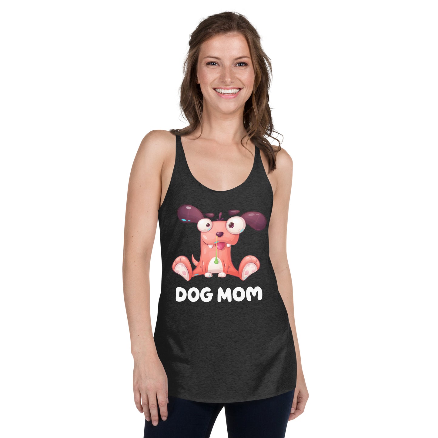 Dog Mom Women's Racerback Tank