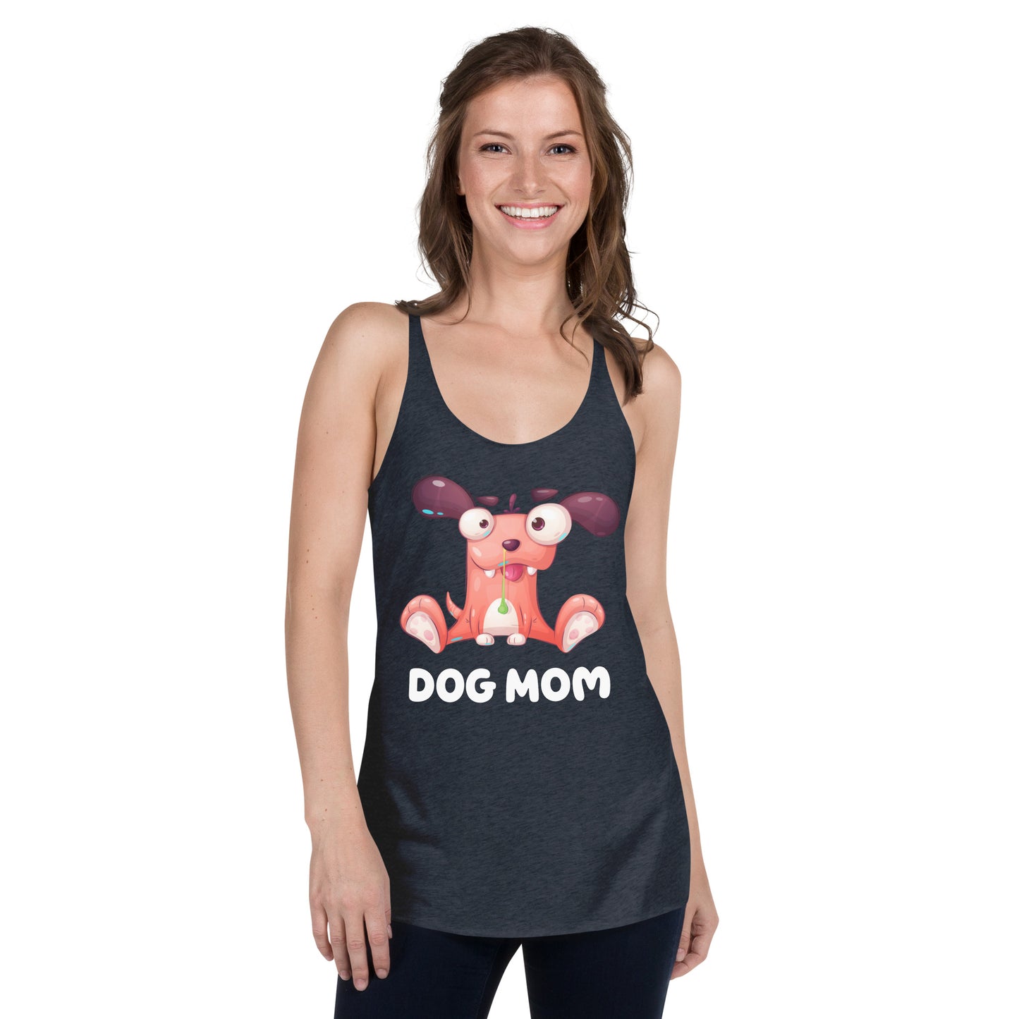 Dog Mom Women's Racerback Tank