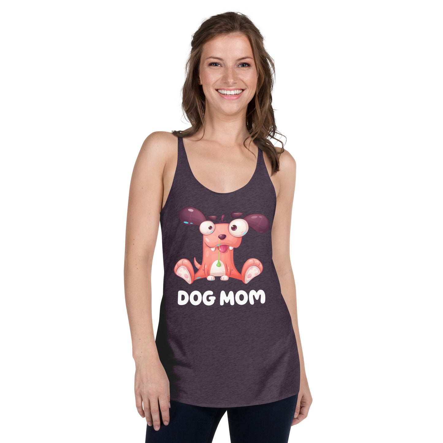 Dog Mom Women's Racerback Tank