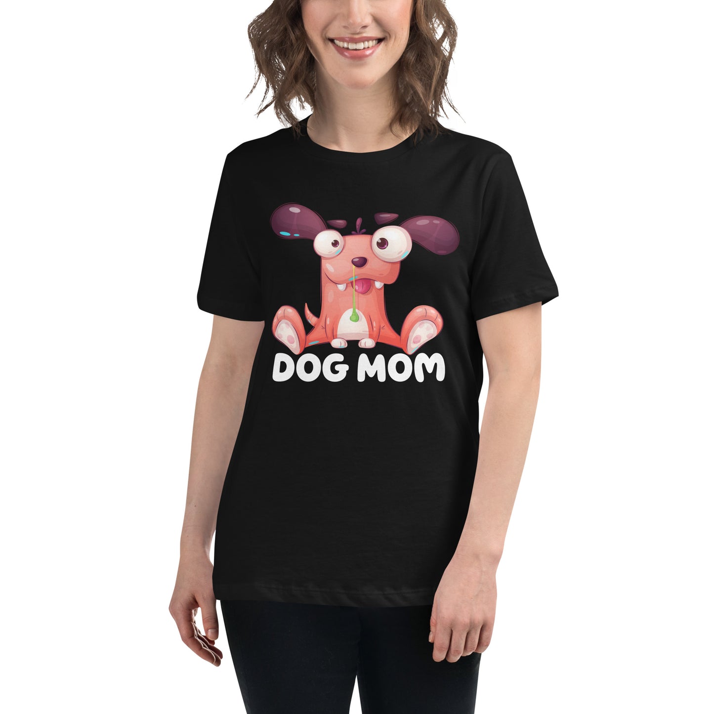 Dog Mom Women's Relaxed T-Shirt