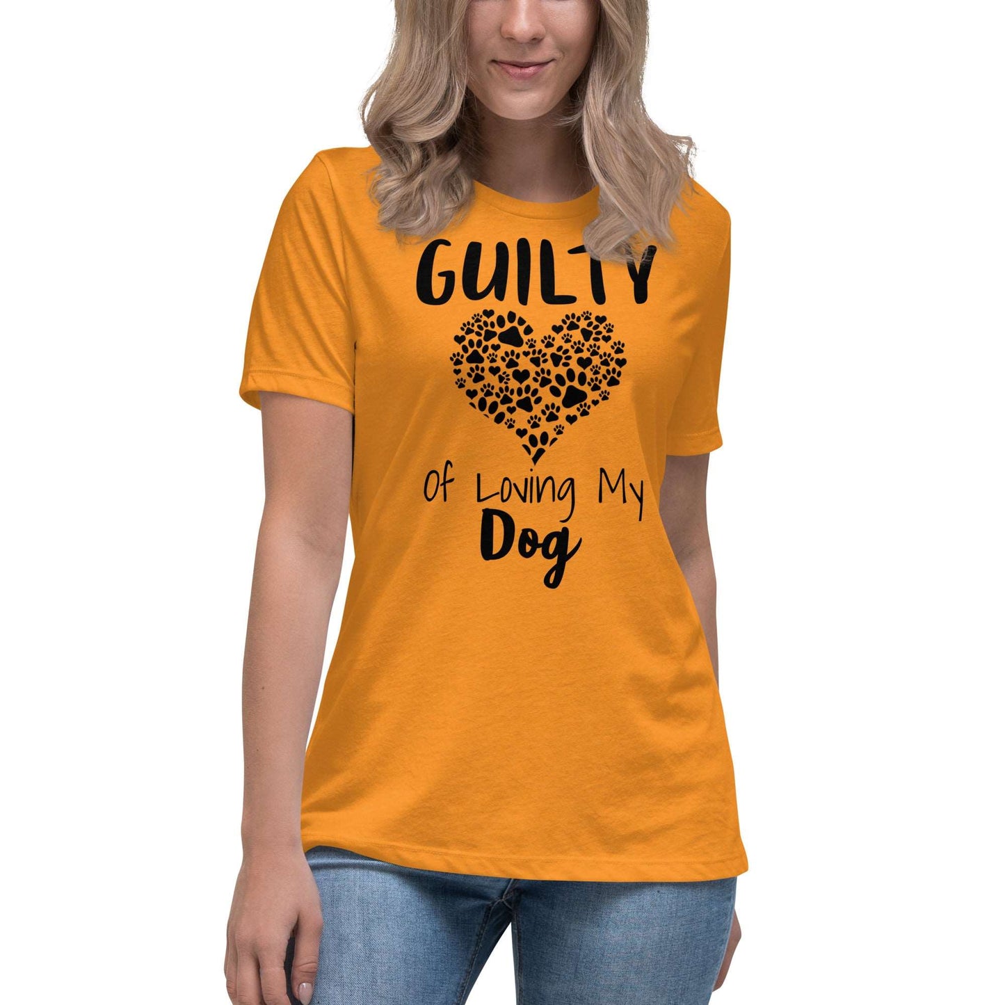 Guilty of Loving My Dog Women's Relaxed T-Shirt