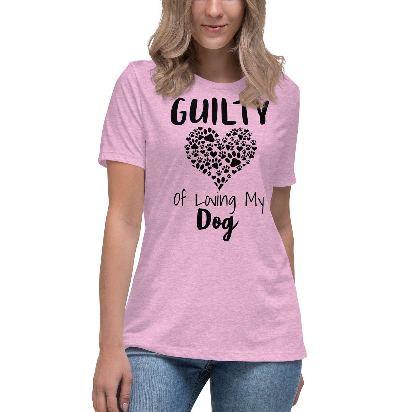 Guilty of Loving My Dog Women's Relaxed T-Shirt