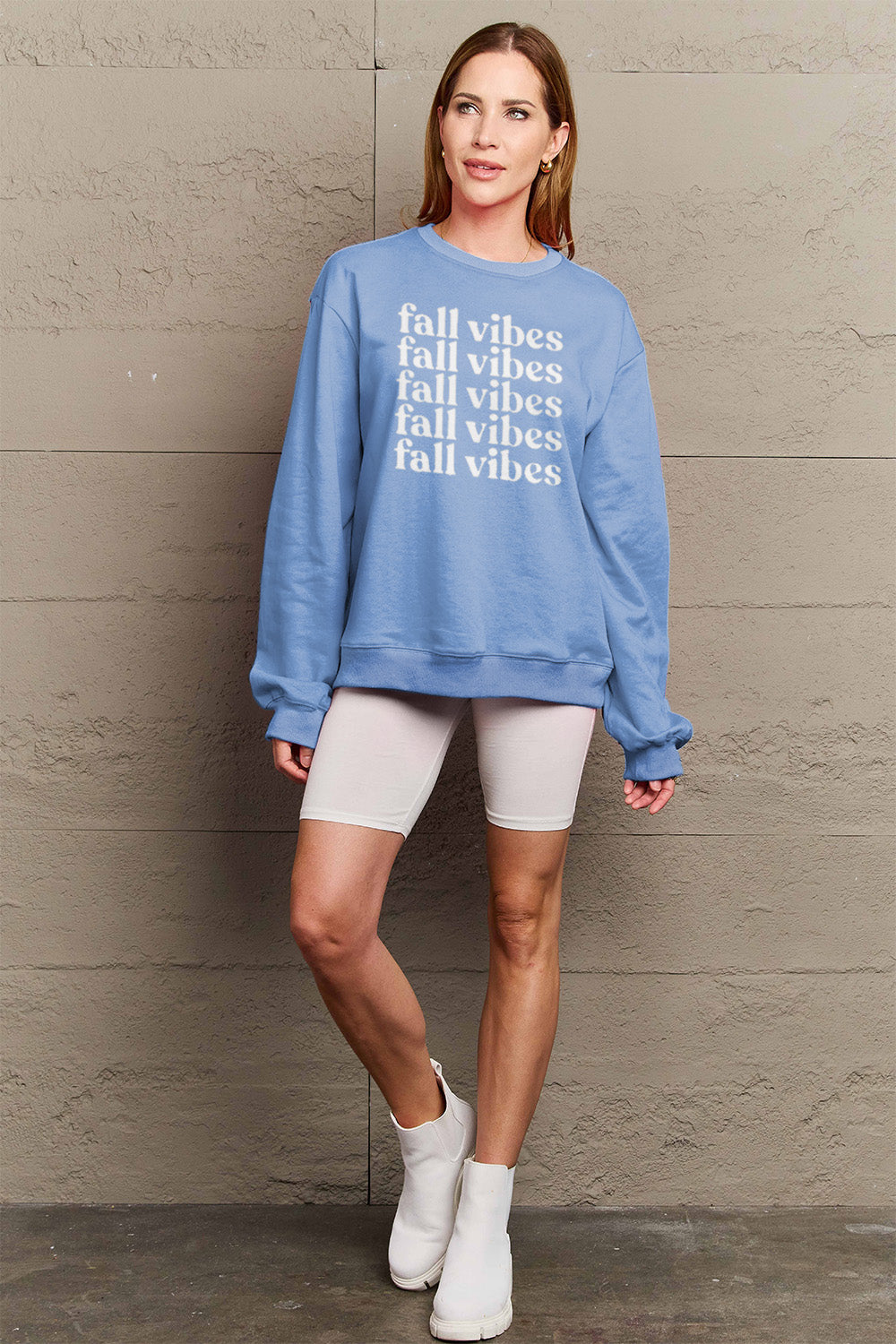 Simply Love FALL VIBES Graphic Sweatshirt