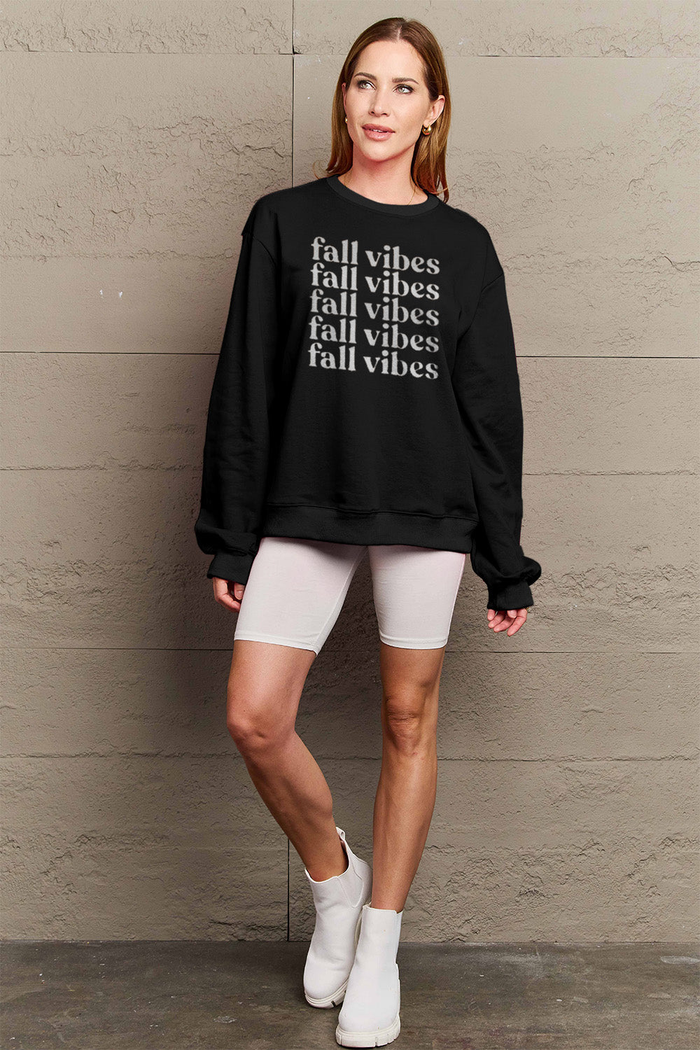 Simply Love FALL VIBES Graphic Sweatshirt