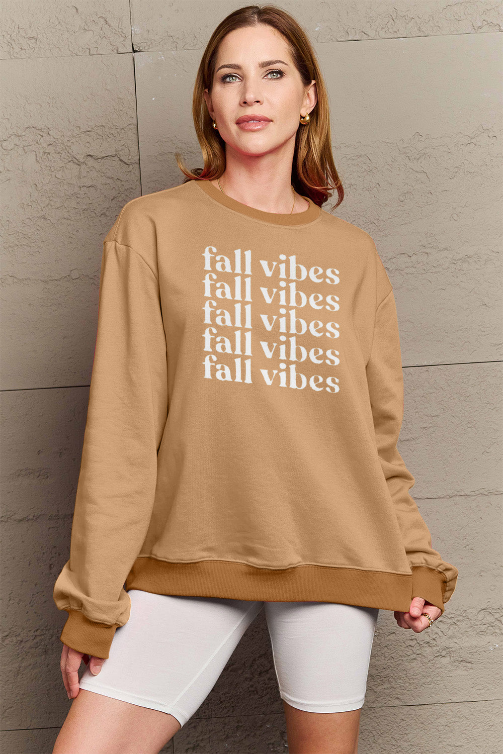 Simply Love FALL VIBES Graphic Sweatshirt