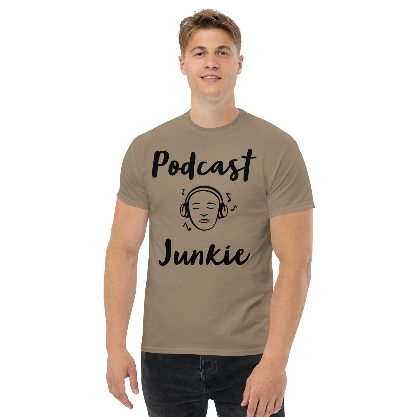 Podcast Junkie Men's classic tee