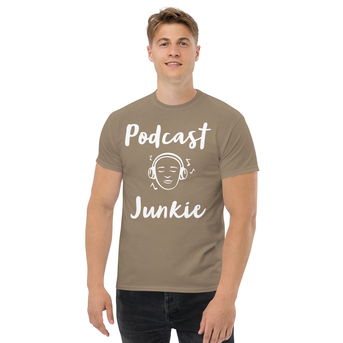 Podcast Junkie Men's classic tee