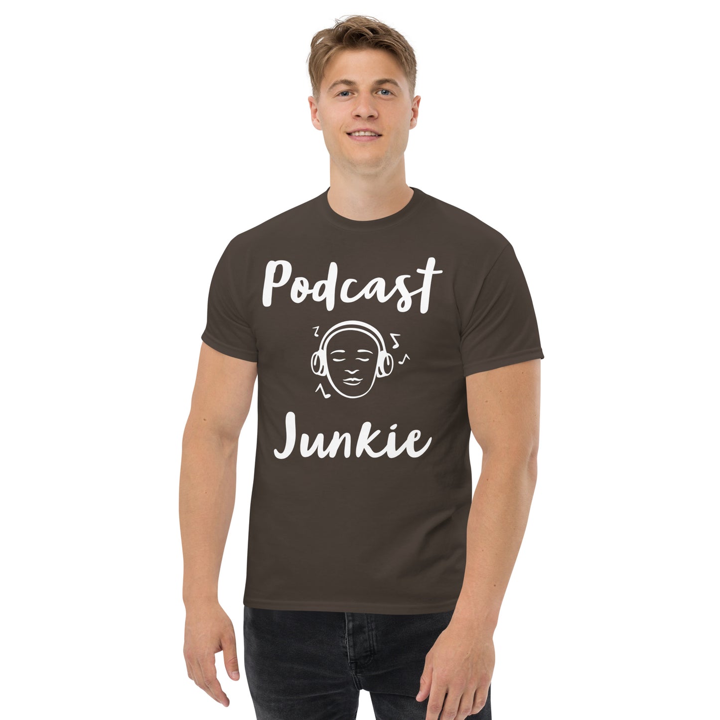 Podcast Junkie Men's classic tee