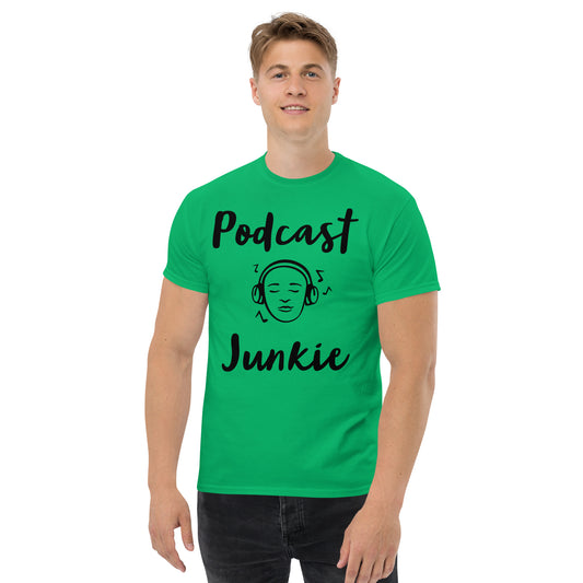 Podcast Junkie Men's classic tee