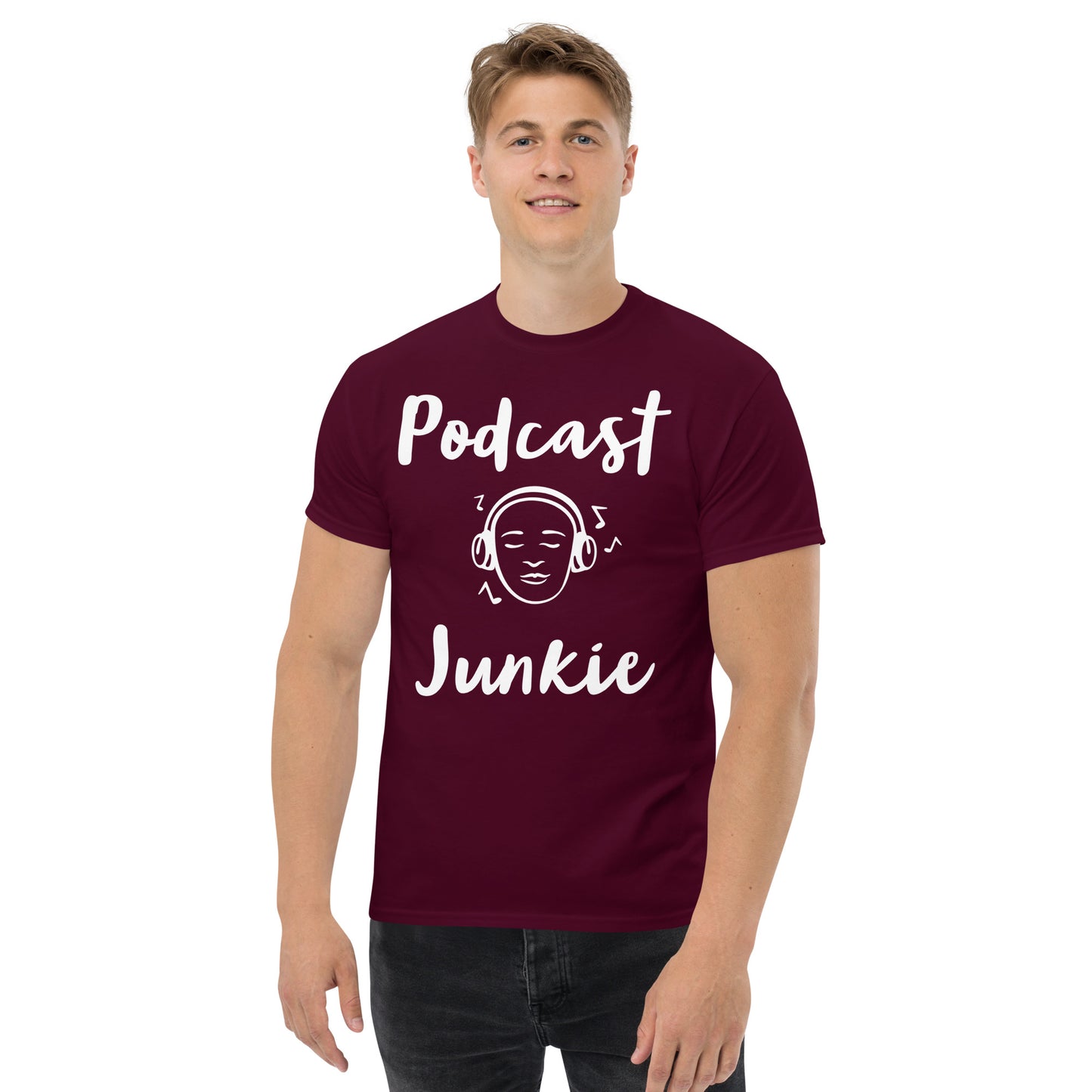 Podcast Junkie Men's classic tee