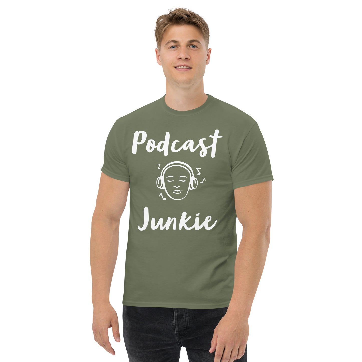 Podcast Junkie Men's classic tee