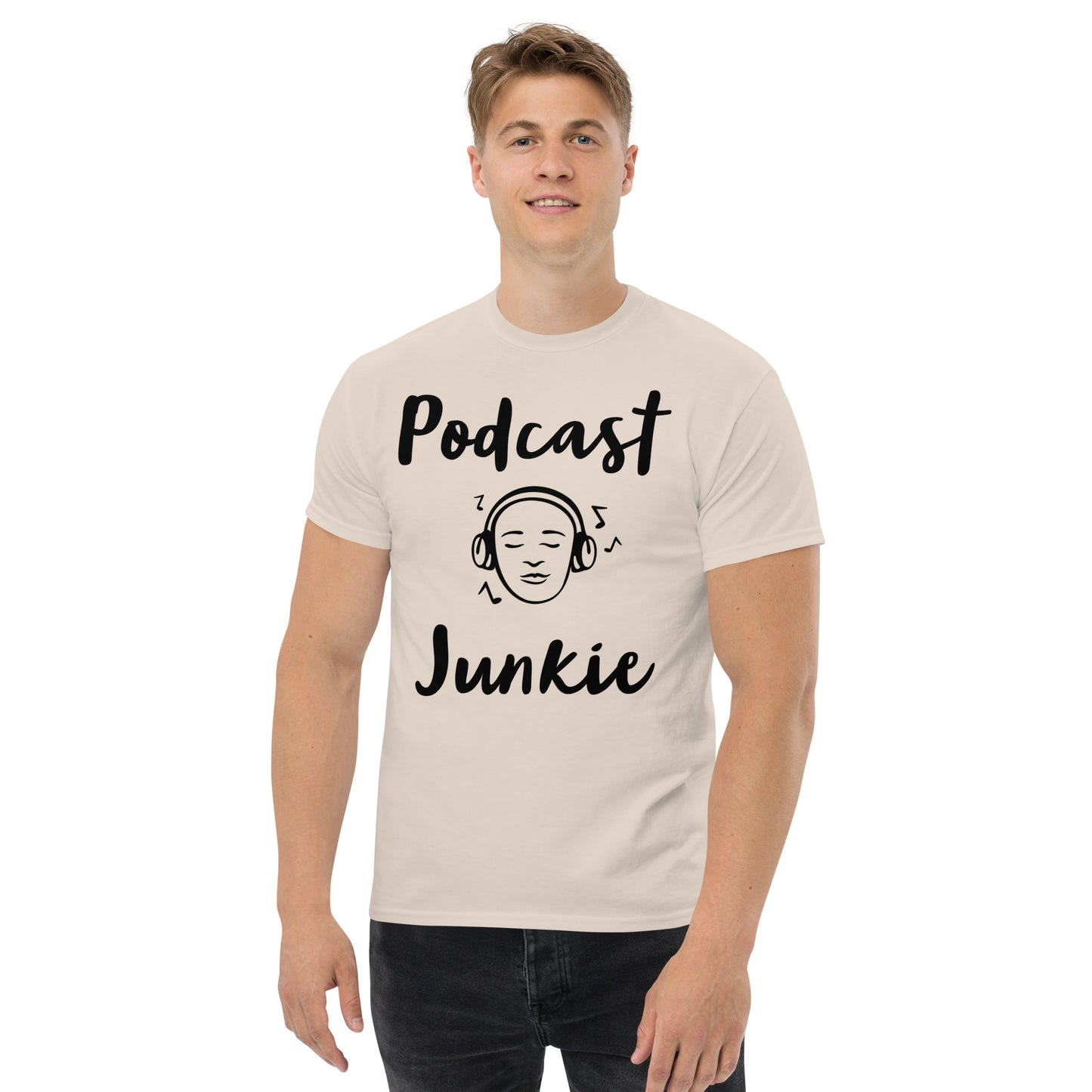 Podcast Junkie Men's classic tee