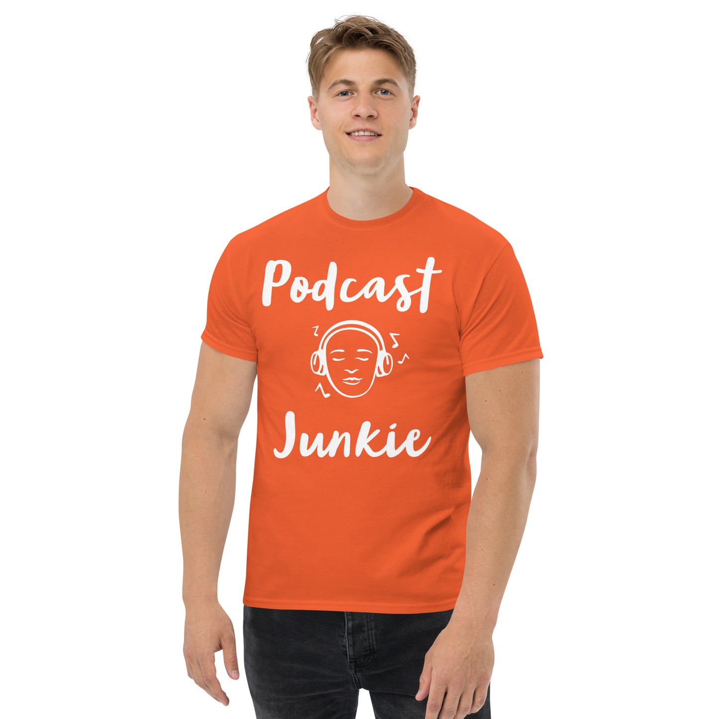 Podcast Junkie Men's classic tee