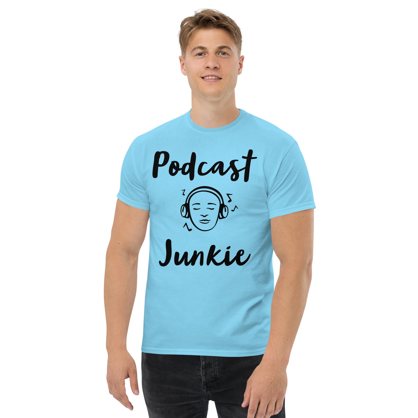 Podcast Junkie Men's classic tee