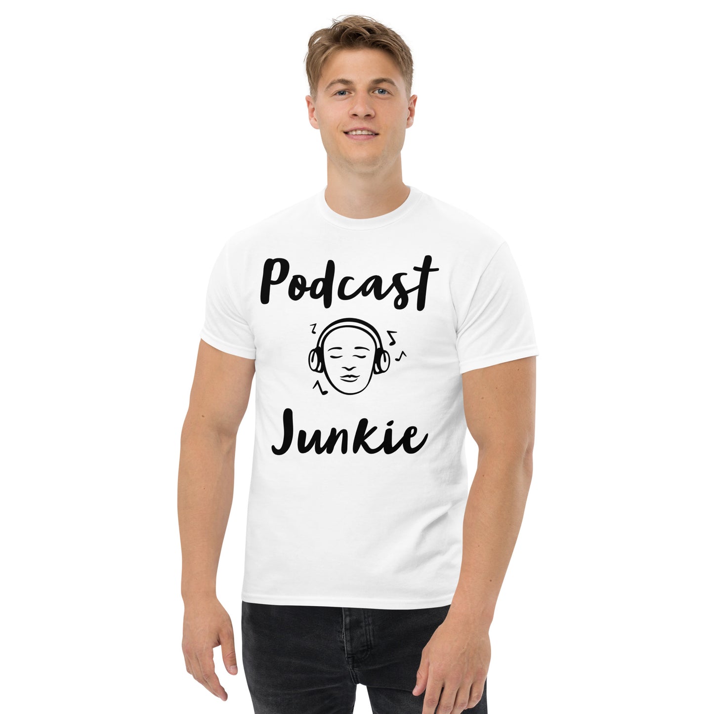 Podcast Junkie Men's classic tee