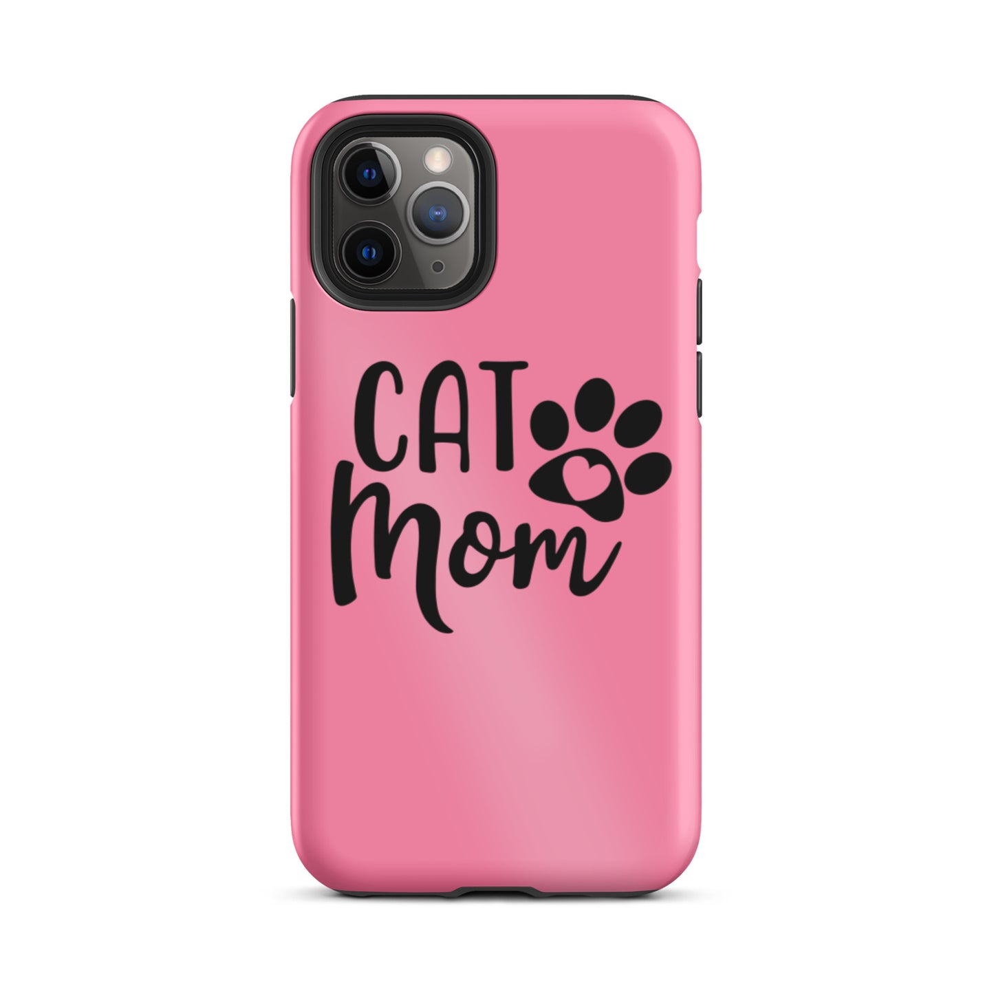 Cat Mom Tough iPhone case