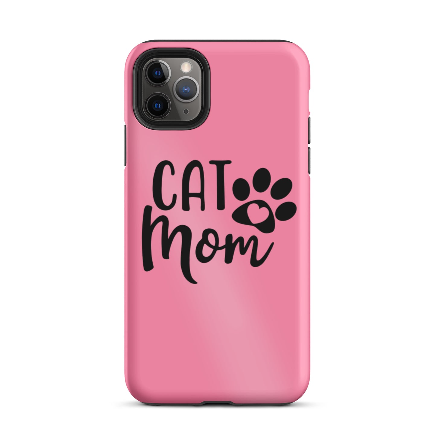 Cat Mom Tough iPhone case