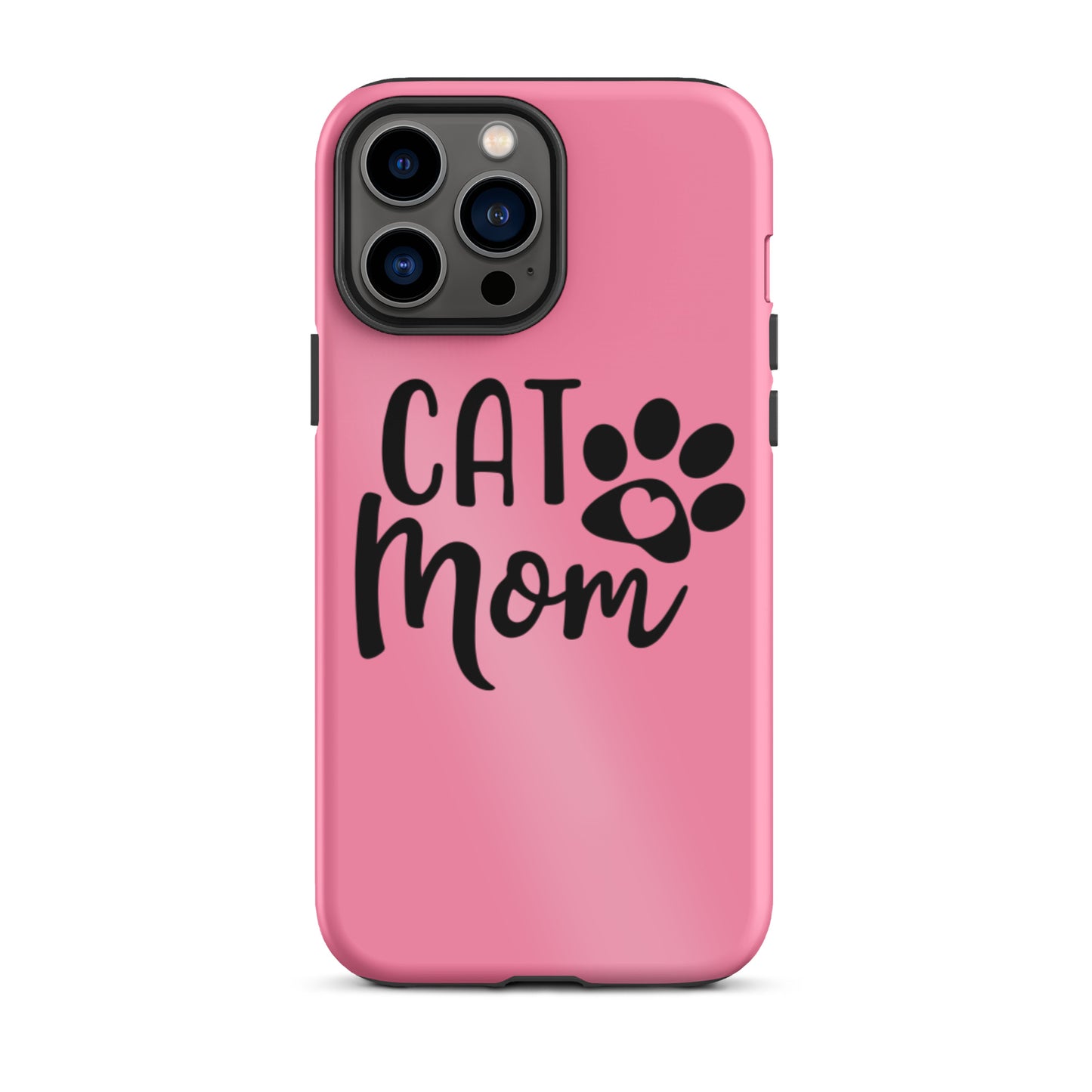 Cat Mom Tough iPhone case