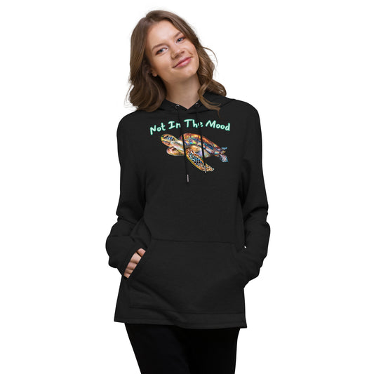 Turtle Not In The Mood Unisex Lightweight Hoodie