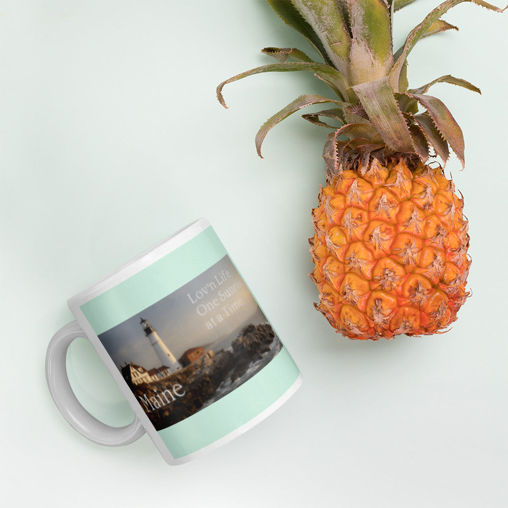 Lovin' Life One Sunrise At A Time Mug